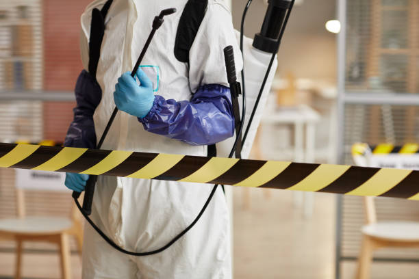 Professional Biohazard Cleanup technician working in Jackson, GA